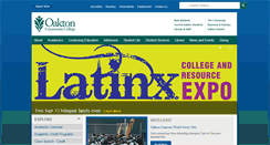 Desktop Screenshot of oakton.edu